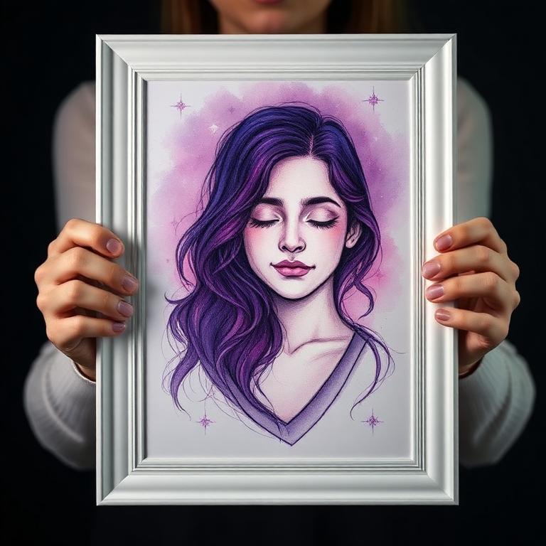 Retrato astral de alma gêmea 1