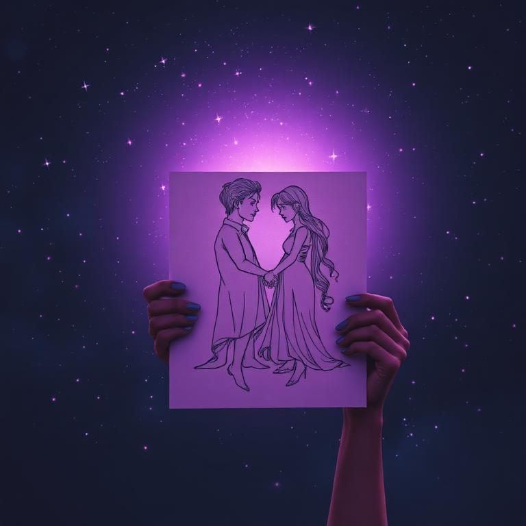 Retrato astral de alma gêmea 2